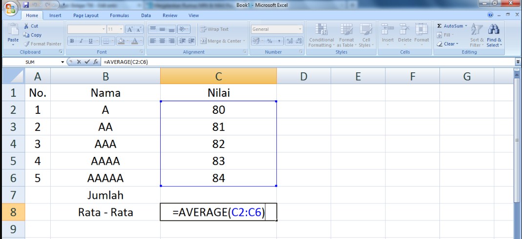 Rumus Dasar Microsoft Excel Yang Wajib DiKetahui Warung Komputer