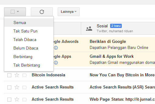 Cara Menghapus Semua Email Di Gmail Sekaligus It Jurnal Com